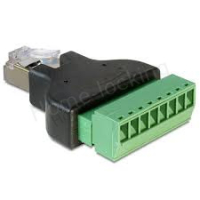Home-Locking RJ45 man schroef aansluiting RJ-647